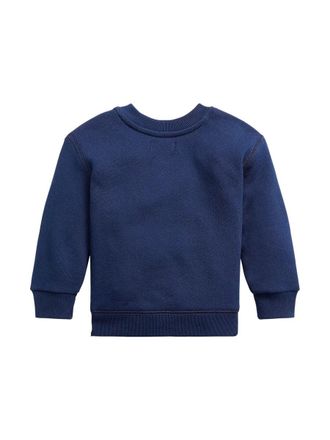 Polo Ralph Lauren Cotton-Blend Knit Sweatshirt - Blue