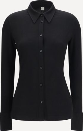 Toteme Camicia in viscosa con polsini alti Woman M