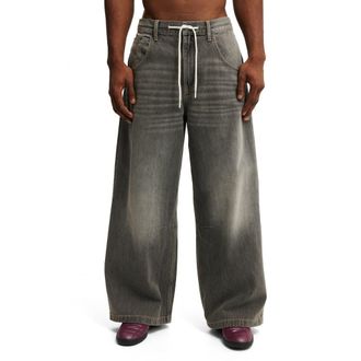 Cotton On Mens Y2k Super Wide Jean in Archives Grey at Nordstrom, Size 30 X 32