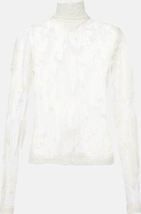 Acne Studios Cotton-blend turtleneck top