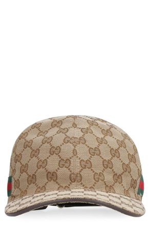 Gucci Web Detail Baseball Cap