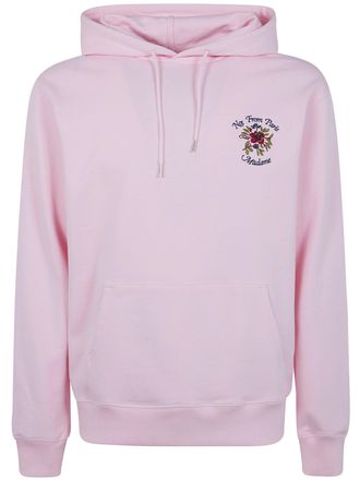 Dr&ocirc;le de Monsieur Slogan Rose Hoodie