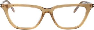 Saint Laurent Sulpice Dun Optisch Montuur - Dames - Brillen - Bruin - 53 MM - Nylon - Accessoires