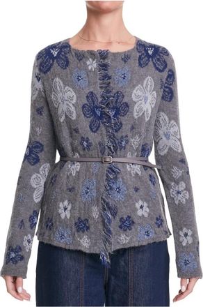 Alessia Santi Stijlvolle Sweaters Collectie - Dames - Ronde hals truien - Veelkleurig - L - Truien & Vesten
