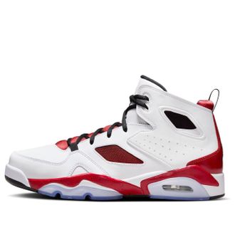 Air Jordan Flight Club 91 White Gym Red Black 555475-101
