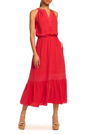 Ramy Brook Carmen Midi Dress in Flame at Nordstrom Rack, Size X-Large