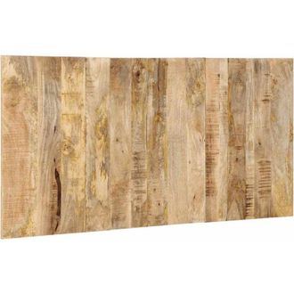 vidaXL Cabecero De Cama 160 Cm Madera Maciza De Mango Rugoso Vidaxl