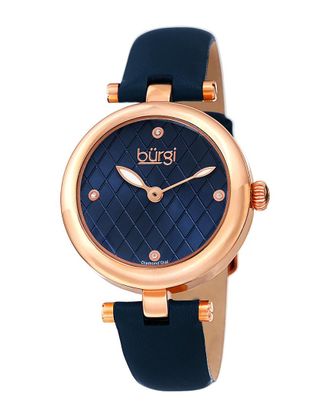 Bürgi Burgi Womens Leather Watch