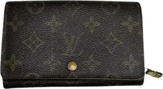 Louis Vuitton Pre-owned Wallets, female, Brown, Size: ONE SIZE Pre-owned Leather wallets