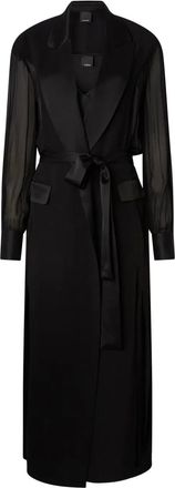 Pinko Abito lungo con design a strati - Nero