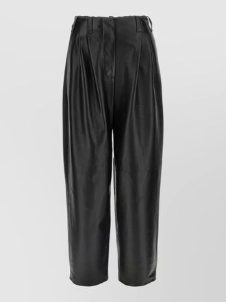 Givenchy leather cropped trousers