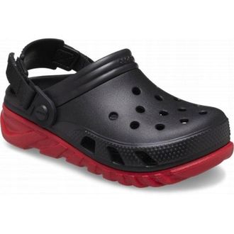 OEM Zuecos Crocs Duet Max Ii K 208774 C11eu 2829 Negro Rojo Varsity