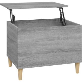 vidaXL Vidaxl - Coffee Table Grey Sonoma 60x44.5x45 cm Engineered Wood