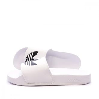 adidas Originals adidas Mens Adilette LITE Gymnastics Shoe, FTWR White Core Black, 10 UK