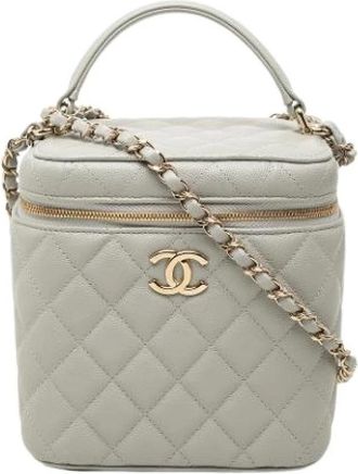 Chanel Borsa Vanity Pre-owned - - Pre-owned - Donna - Grigio - ONE SIZE