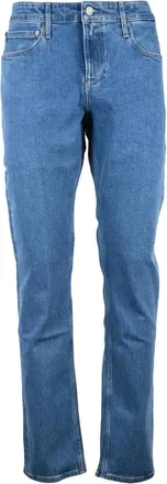 Calvin Klein Blue Tapered Stretch Jeans
