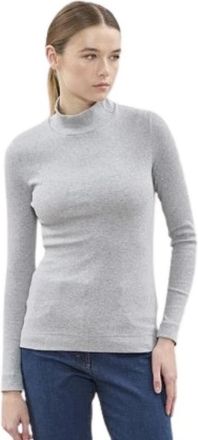 PESERICO Coltrui Truien - Dames - Coltruien - Grijs - S - Wol - Truien & Vesten