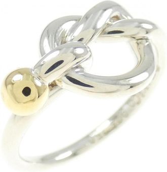 Tiffany & Co. Yellow Gold (18K) Silver 925 Band Ring (Pre-Owned)