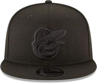 New Era Baltimore Orioles Black Out Basic 9Fifty Snapback Adjustable Cap