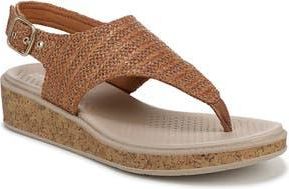 Life Stride Beachy Wedge Sandal in Brown at Nordstrom Rack, Size 9.5