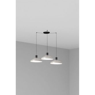 Faro Barcelona Kombo L&aacute;mpara Colgante Gris &Oslash;400 3l 68595-3l