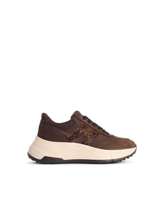 Hogan Hi Fi braune Wildleder-Sneaker