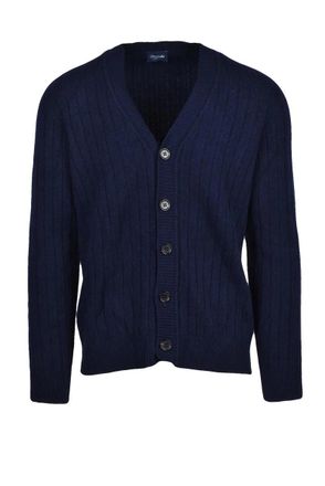 Drumohr Button Cardigan - Multicolor