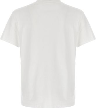 Valentino Garavani Mens White Cotton T-Shirt