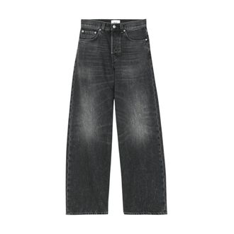 Haikure Bethany Low Slung Baggy Jean - Dames - Loose Fit Jeans - Zwart - W26 - Katoen - Jeans