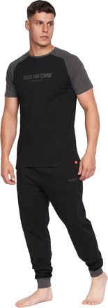 Duck and Cover Heren Vianney Pyjama Set (Zwart)