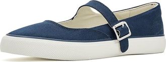 Sperry Top-Sider Mj Classic Cvo Womens Dress Flat Shoes Navy : 7.5 M (B), Textile
