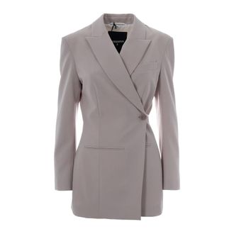 Patrizia Pepe Patrizia Pepe, Blazers, female, Gray, Size: XS Gabardina