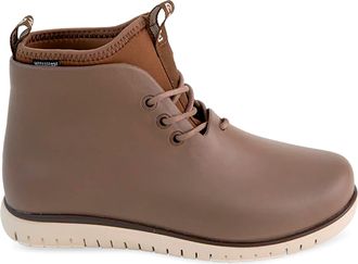 Ccilu XpreSole Panto Men High Top Ankle Eco-friendly Boots Anti-slipping Lightweight Rainboots, Brown Mocha, 9 UK