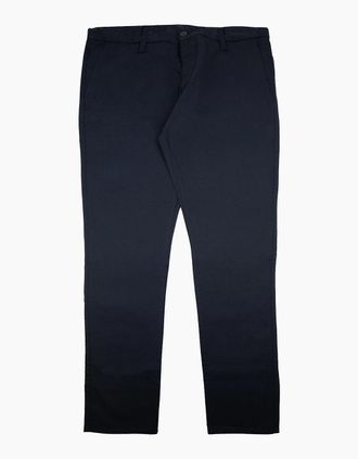 Armani Jeans Mens Armani Jeans Slim Fit Chino Trouser Navy SA29 - Size: 46/32
