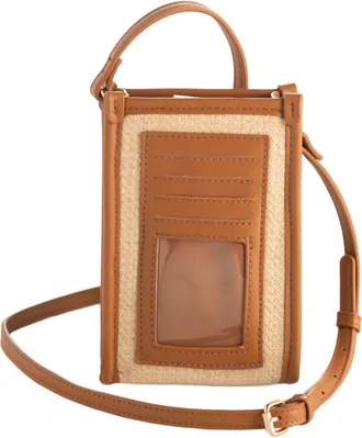 Shiraleah Womens Piper Phone Holder In Brown