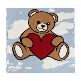 Moschino unisex, Accessoires, Blauw, Maat: ONE Size Wol