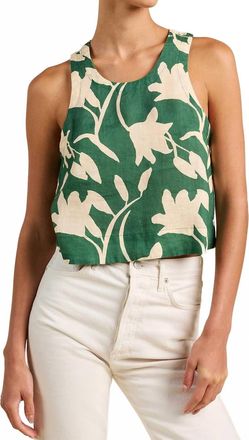 Trovata Esther Tank Top In Madalena Floral