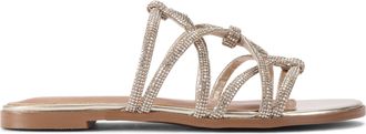 Kurt Geiger Womens Perla Sandals - Gold - Size UK 5