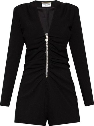 Saint Laurent Long Sleeves Jumpsuit