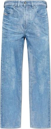 Diesel 2001 D-Macro-Fsi 1 Jeans - Heren - Regular Fit Jeans - Blauw - W33 L32 - Katoen - Jeans