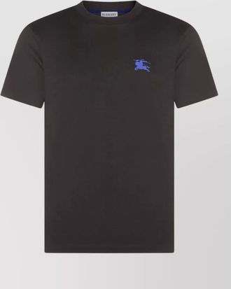 Burberry crew neck t shirt short sleeves