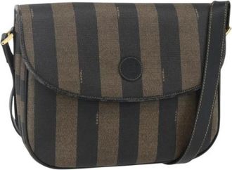 Fendi Pre-owned Cross Body Bags, female, Brown, Size: ONE SIZE Pre-owned Vintage Cross Body Bag