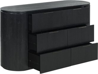 Safavieh Couture Rikki Fluted 6-Drawer Dresser
