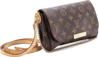 Louis Vuitton Favorite Handbag Monogram Canvas PM clutch bag - Bruin