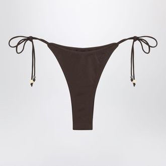 Jacquemus Brown Triangle bikini bottom