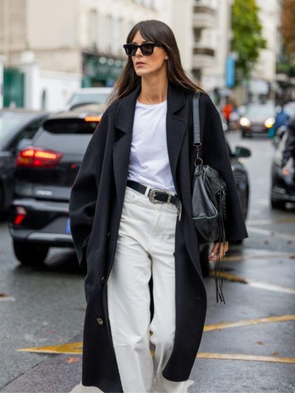 I jeans bianchi si indossano anche in inverno – ecco come!