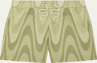 Frescobol Carioca Mens Rio Copa Grain Swim Shorts