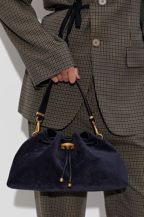 Jimmy Choo London Bon Bon Shoulder Bag, Womens, Navy Blue