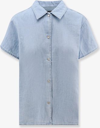 A.P.C. Camicia Marina in cotone naturale - A.P.C. - gender_Woman