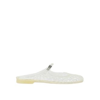 Tory Burch Ballerinas - Dames - Slip ons - Wit - 40 EU - Schoenen